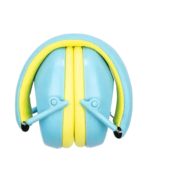 24db Comfortable sky blue kids ear muffs