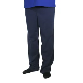 Adaptive Men's Cozy Knit Open Back Pants - Navy