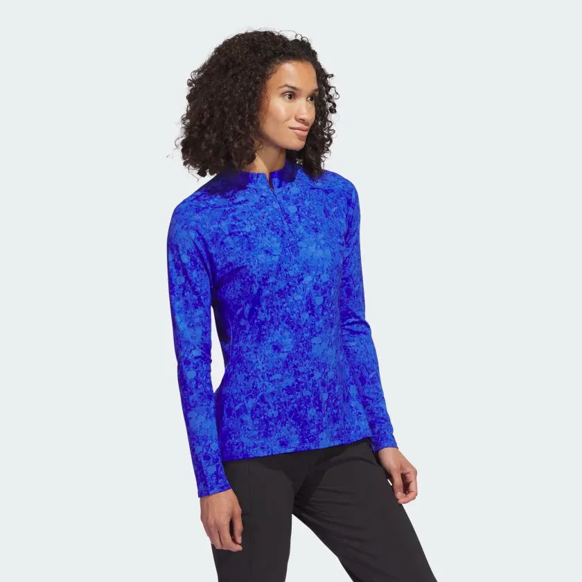 Adidas Women's U365 Tour Long Sleeve Print Shirt