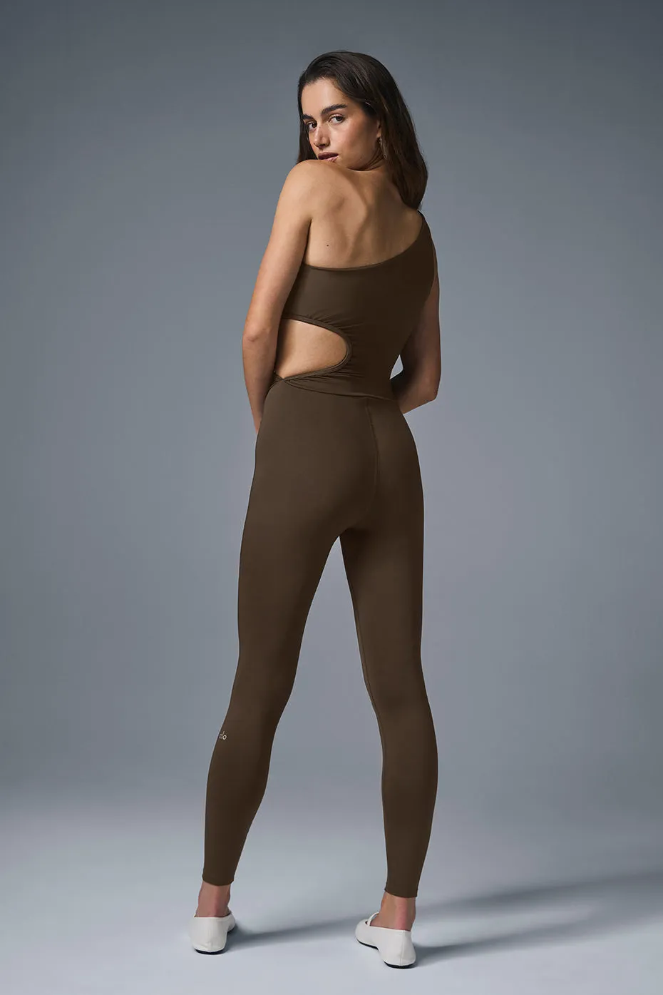 Airlift 7/8 Decadent Bodysuit - Espresso