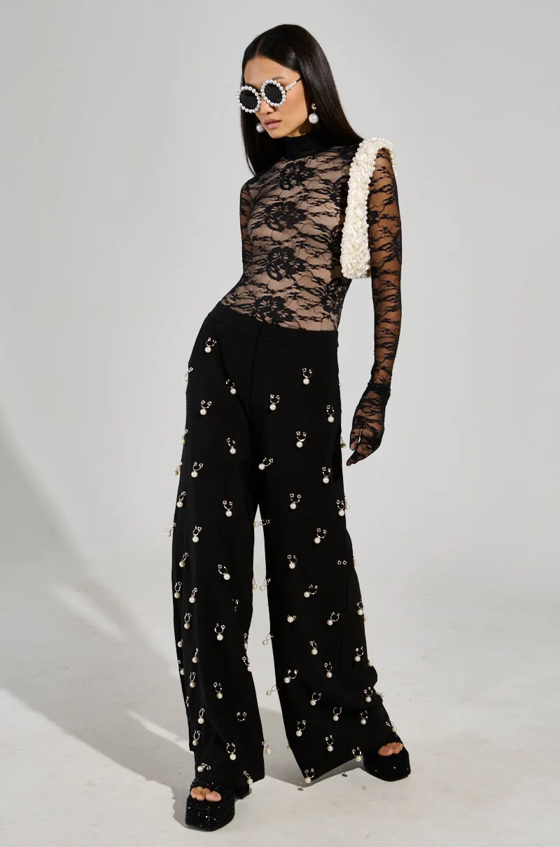 ALL THE ATTENTION LACE GLOVE BODYSUIT