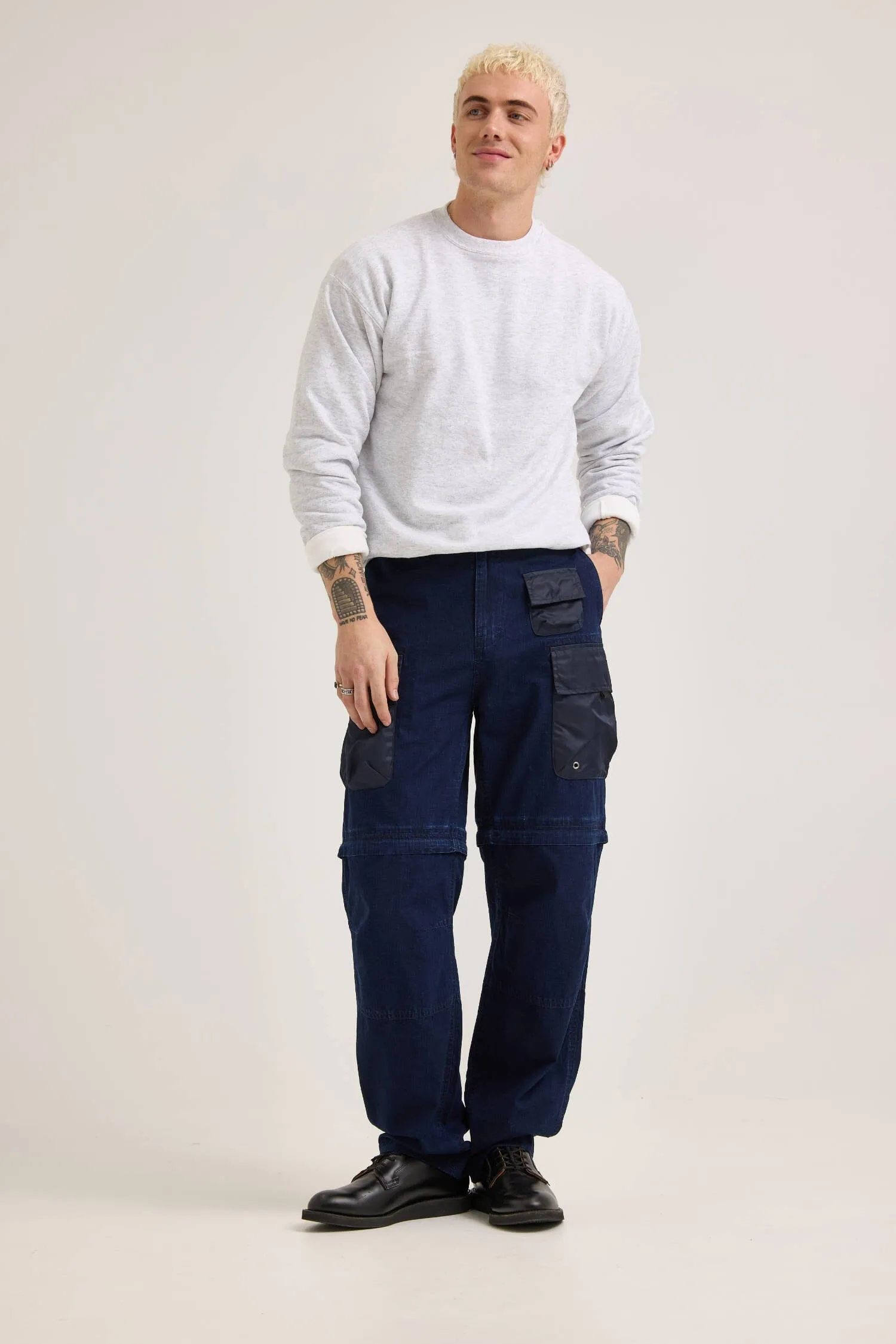 ALPHA X LEE CONVERTIBLE CARGO PANT