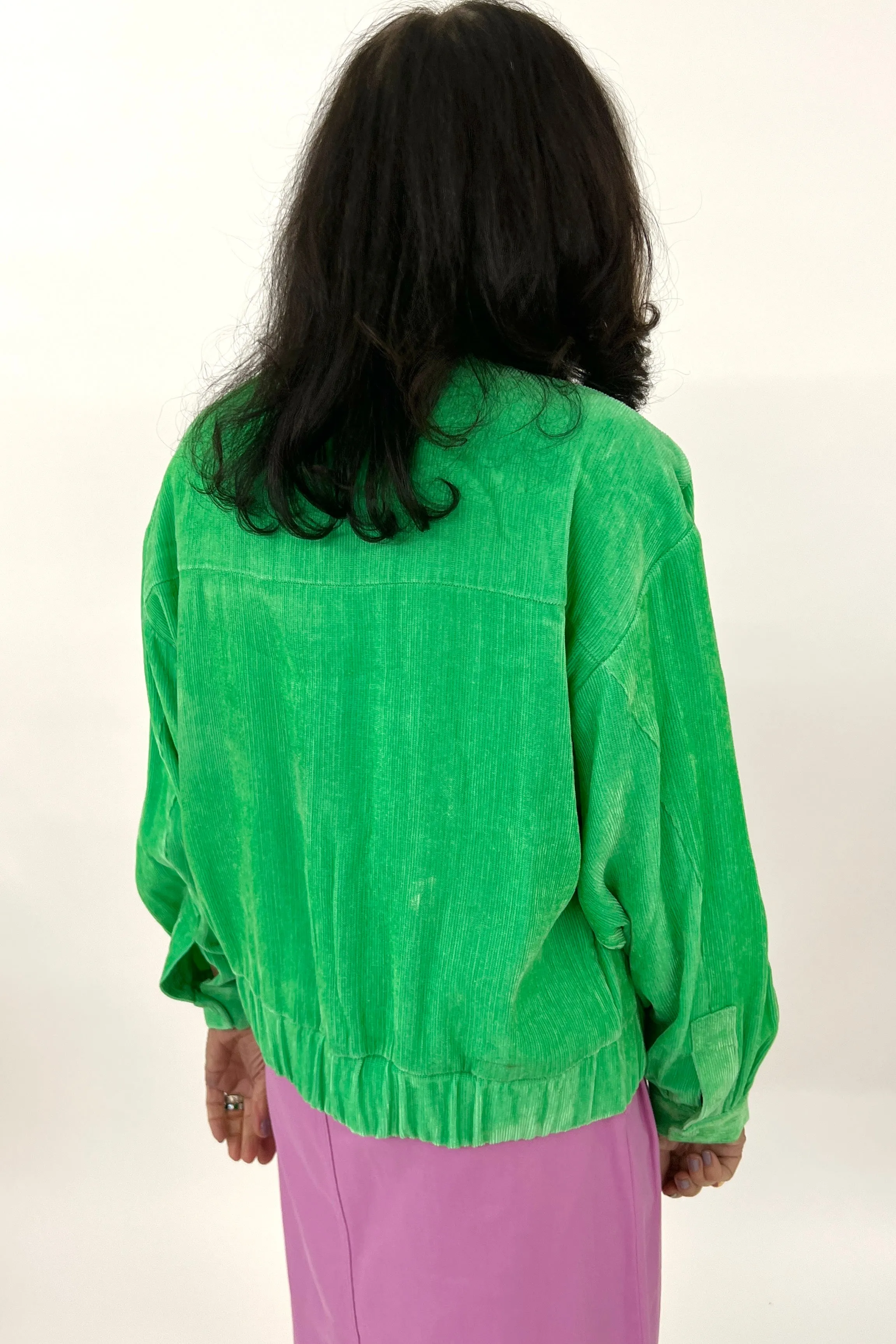 Alysi - Velvet Bomber: Green