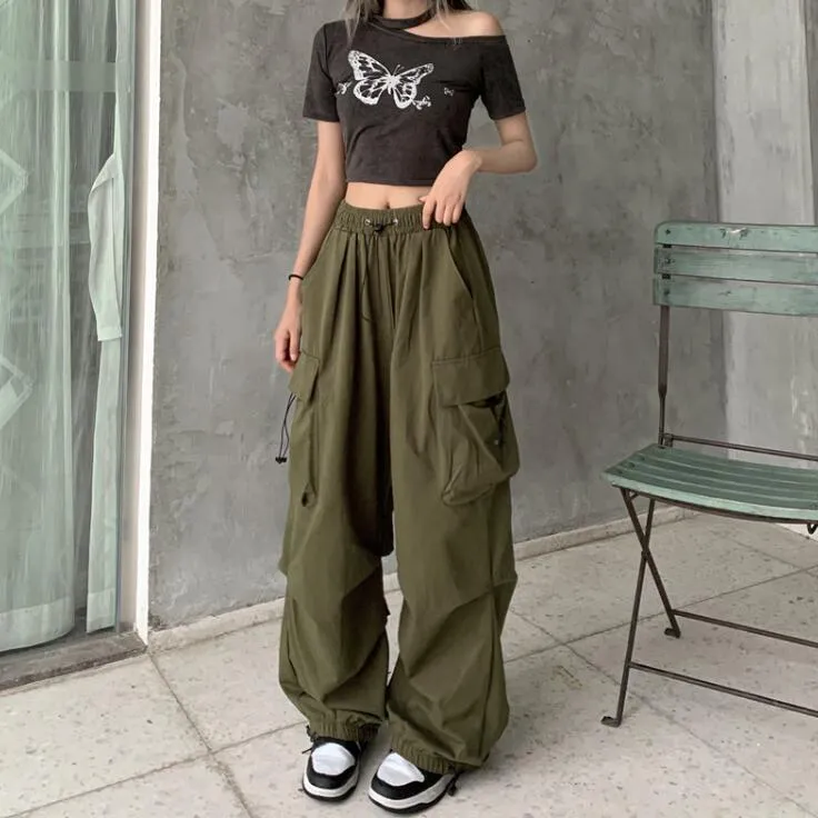 American retro casual pants