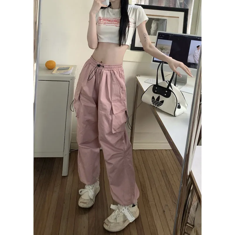 American retro casual pants