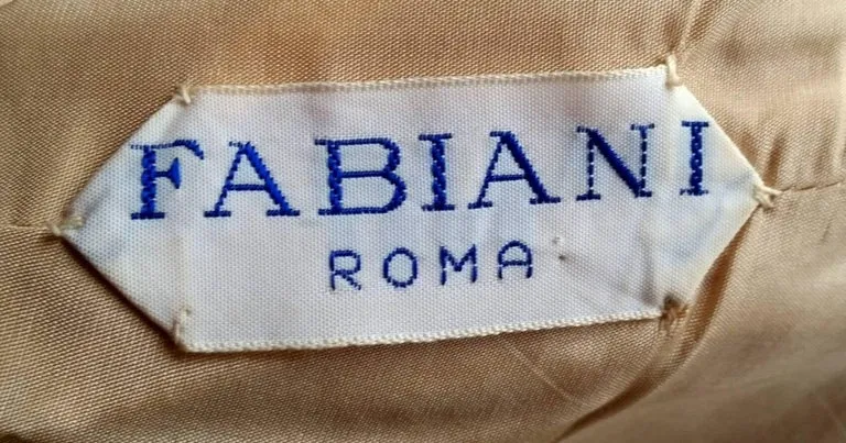 ARCHIVE - Alberto Fabiani 1960s Italian Haute Couture Silk Dress Coat