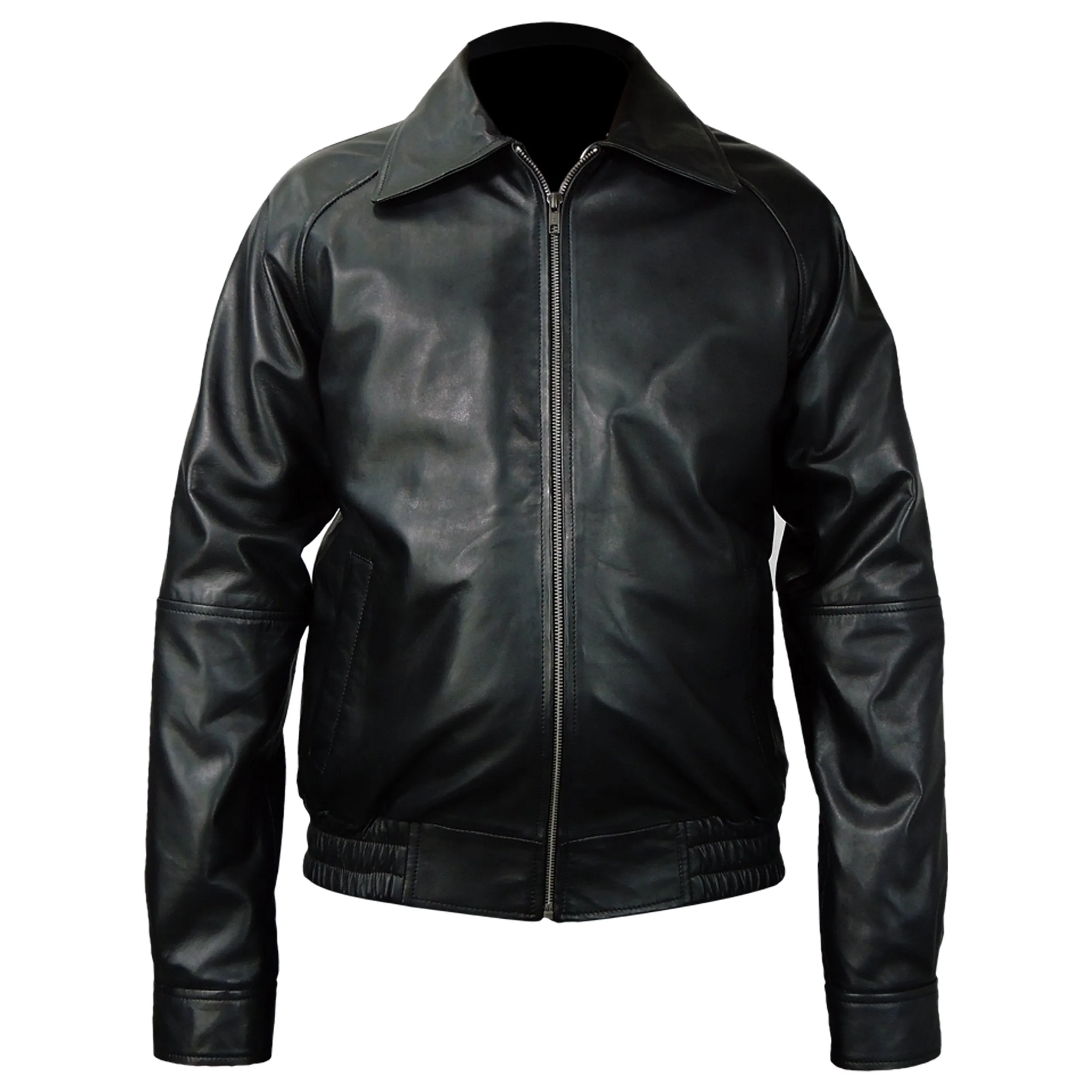 Asher Mens Leather Jacket