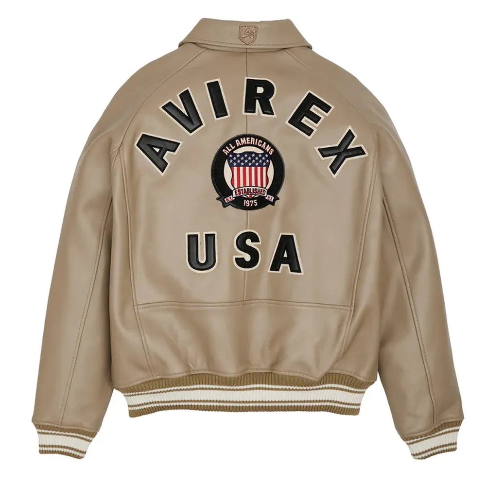 Avirex Mink Icon Leather Jacket