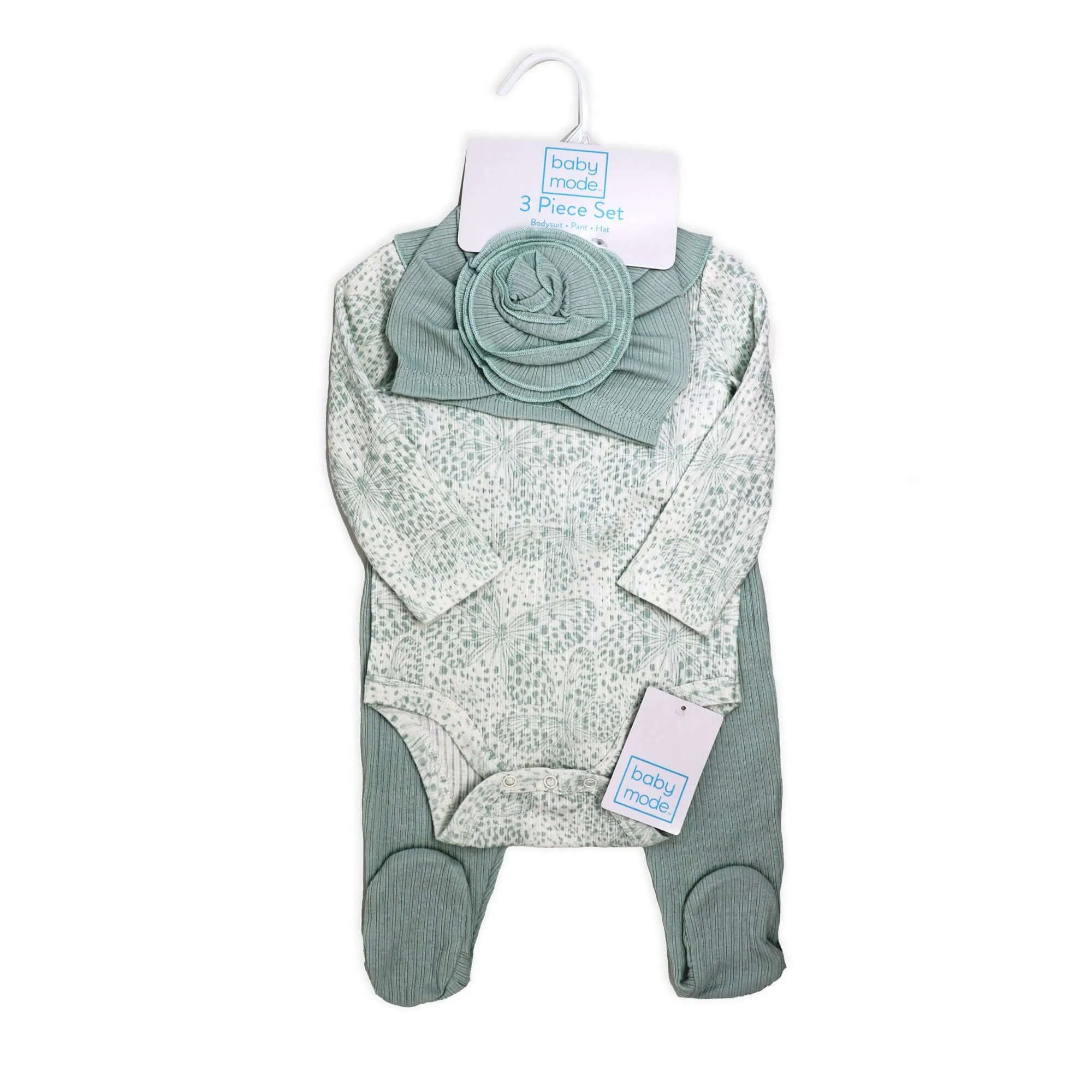 Baby Girl's Jogger Set with Hat - Butterfly