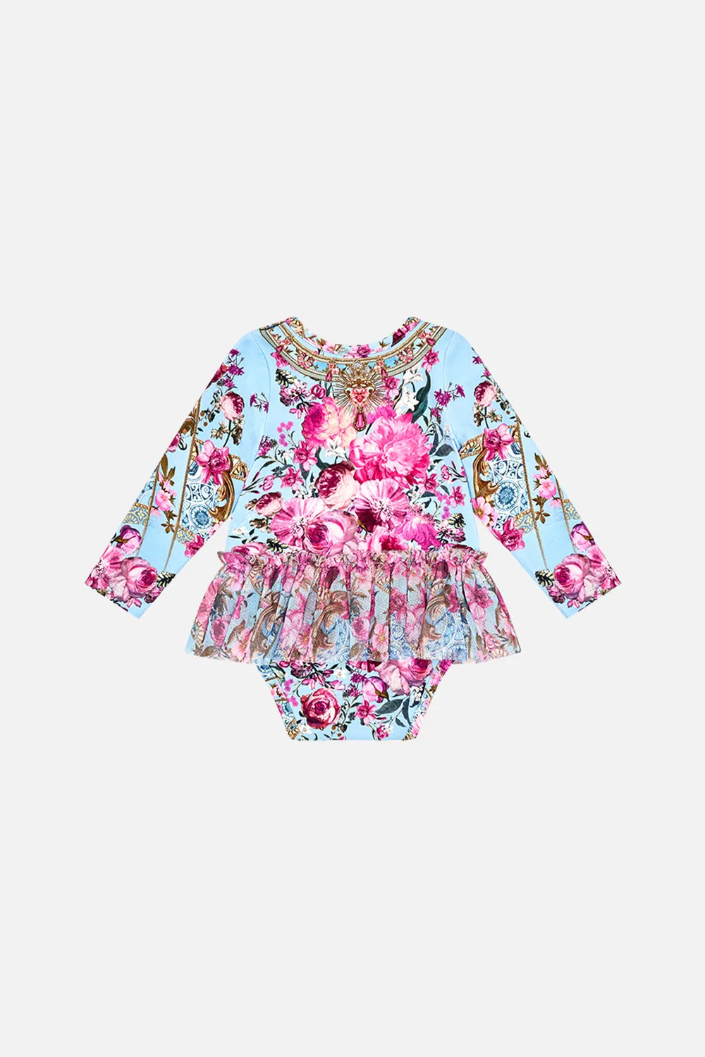 BABY TUTU BODYSUIT DOWN THE GARDEN PATH