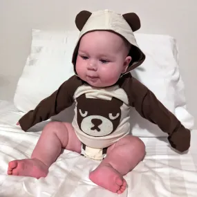 Bear - Infant Bodysuit w/Ears