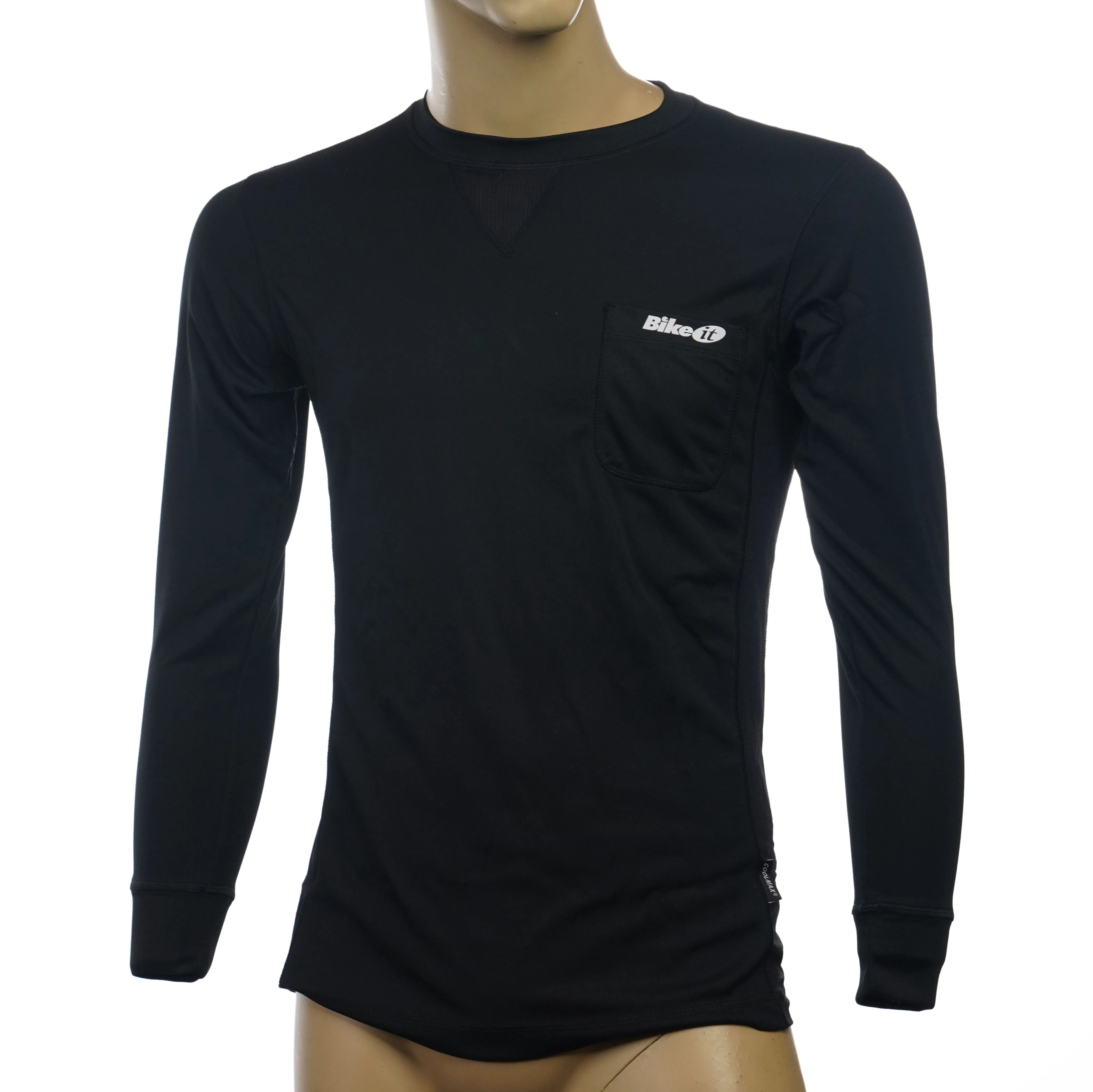 Bike It Coolmax Base Layer Long Sleeves Shirt