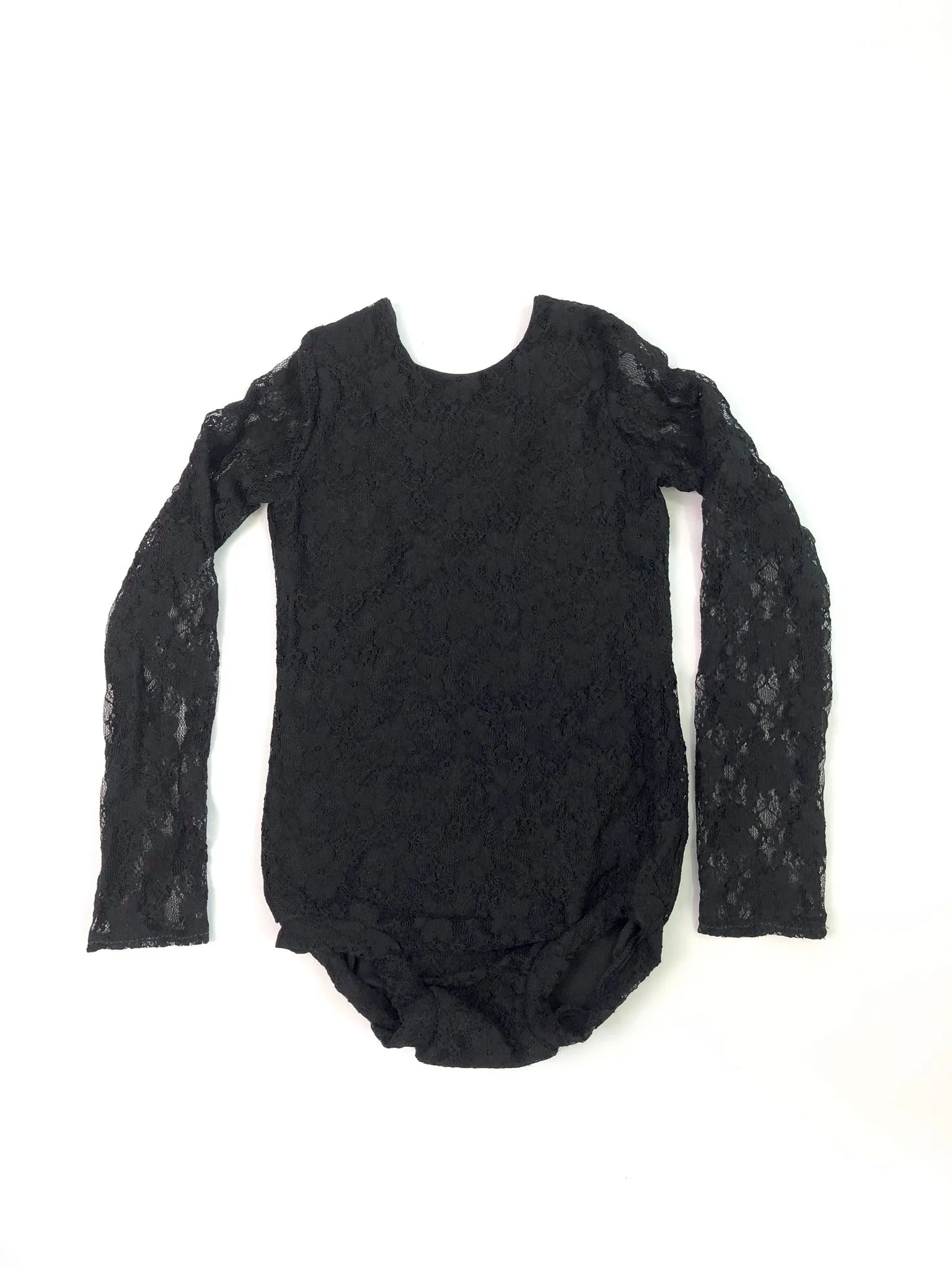 Black Lace Leotard for Girls