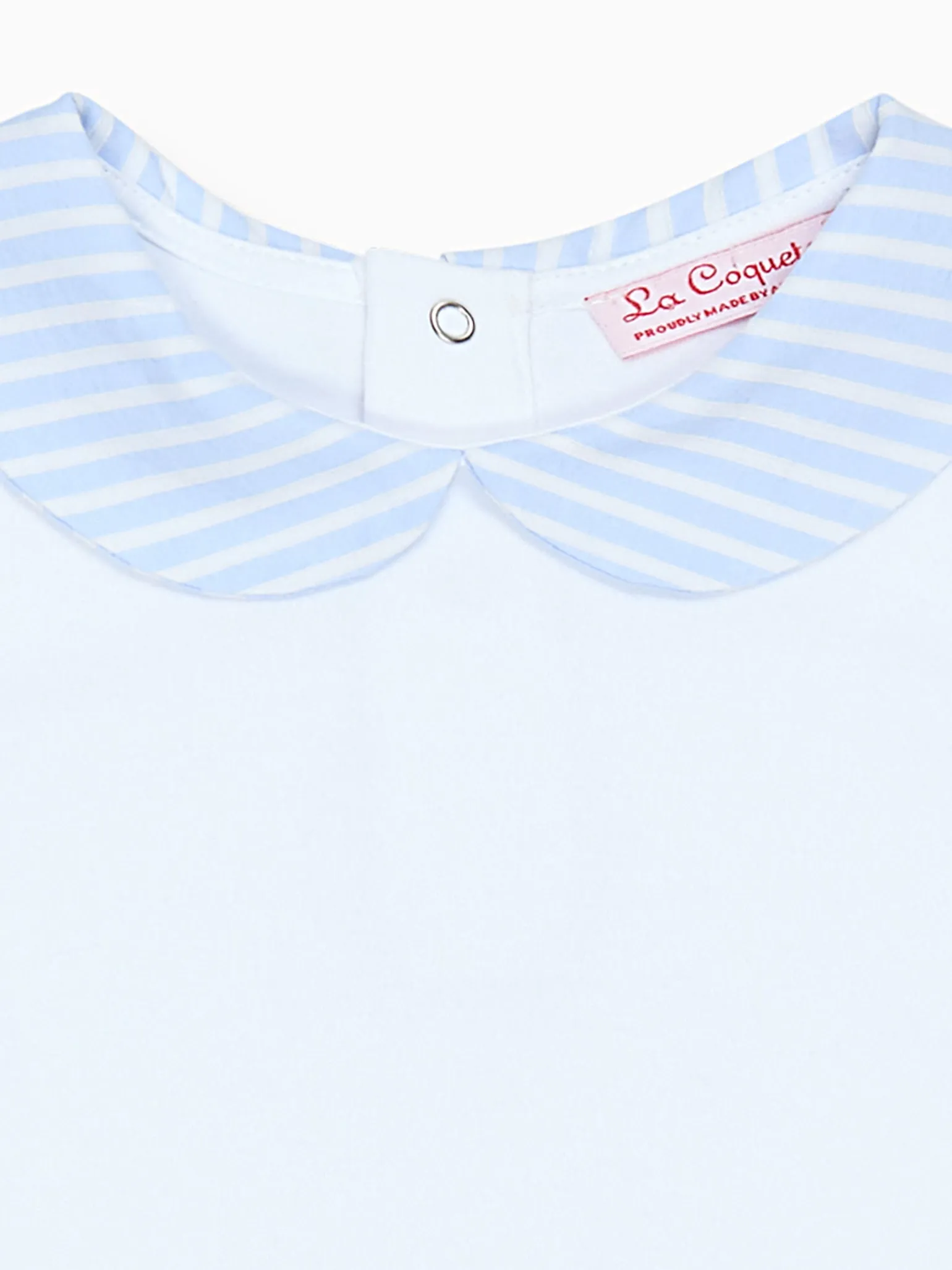 Blue Stripe Raya Baby Bodysuit