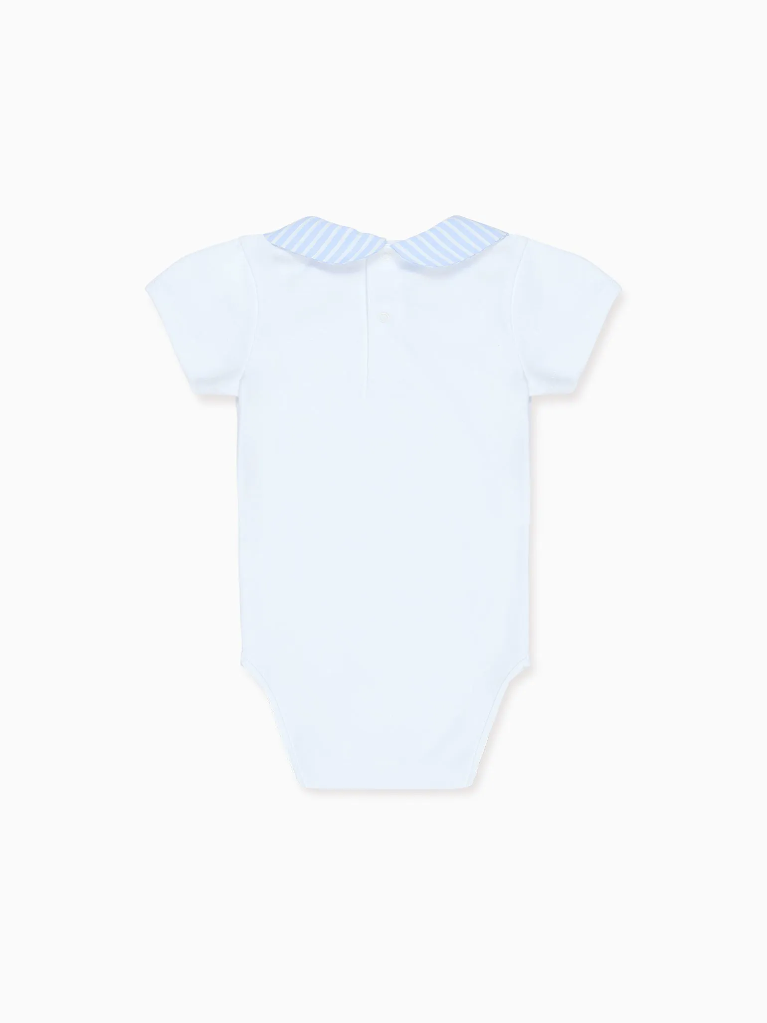 Blue Stripe Raya Baby Bodysuit