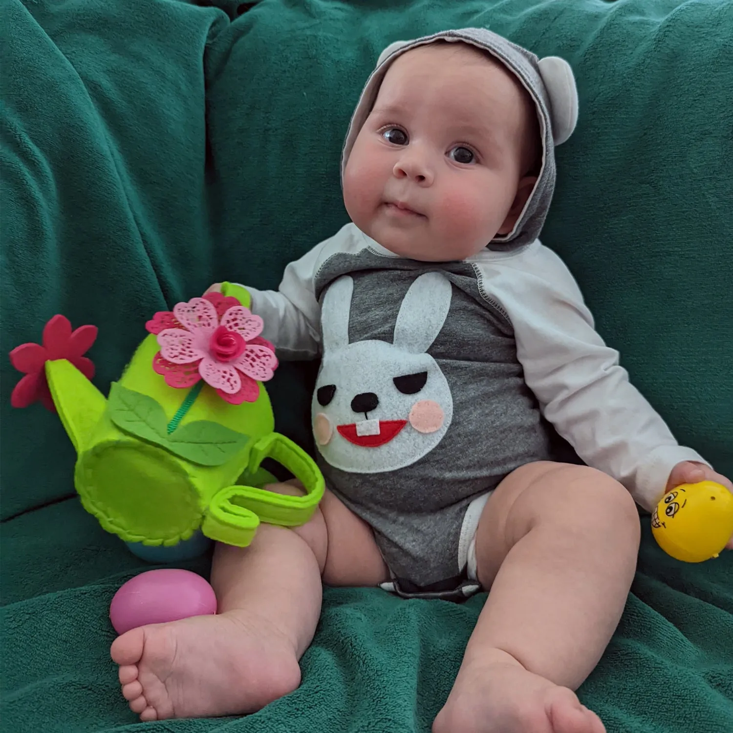 Bunny - Infant Bodysuit w/Ears