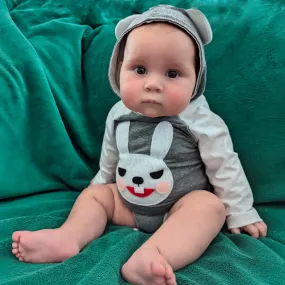 Bunny - Infant Bodysuit w/Ears