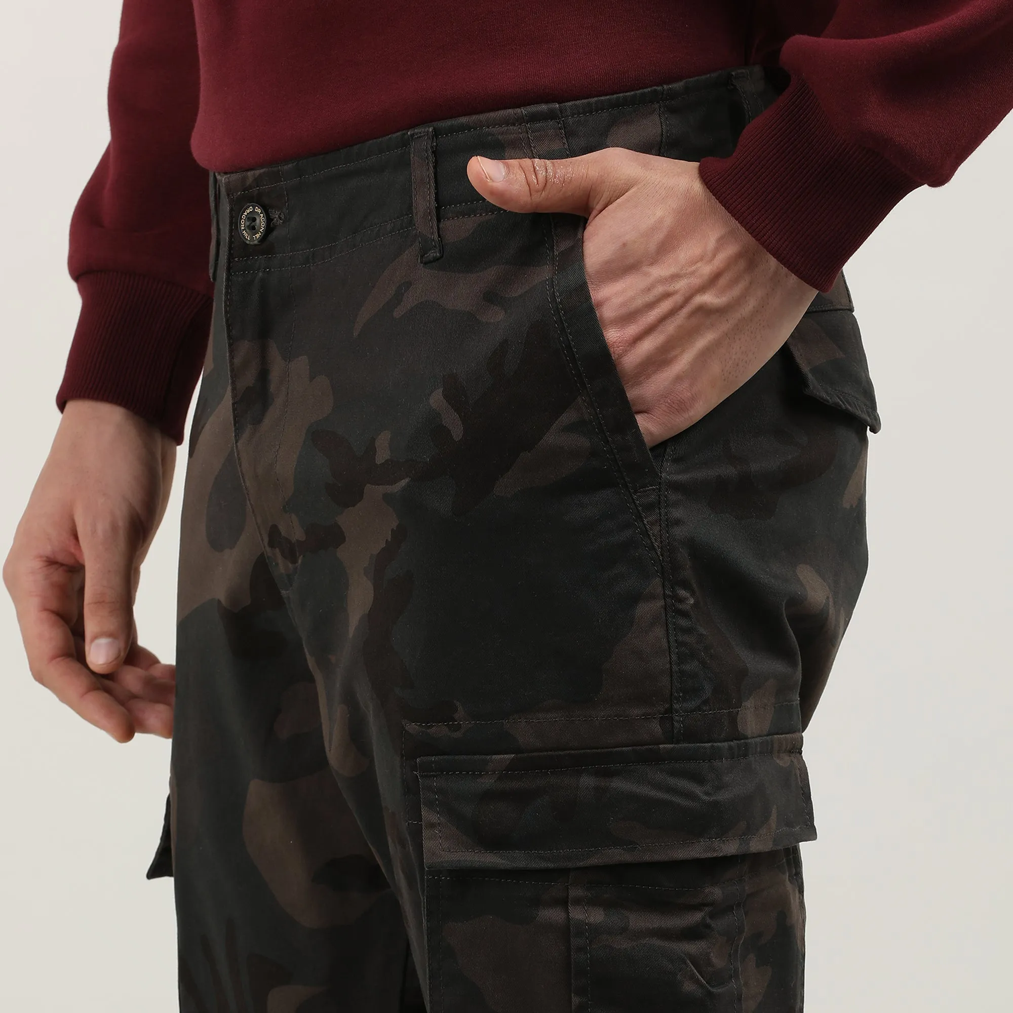 Camo Brown - Cargo Pants - Casual Wear