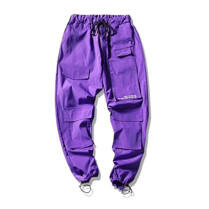 Cargo Pants Loose Joggers With Multiple Pockets