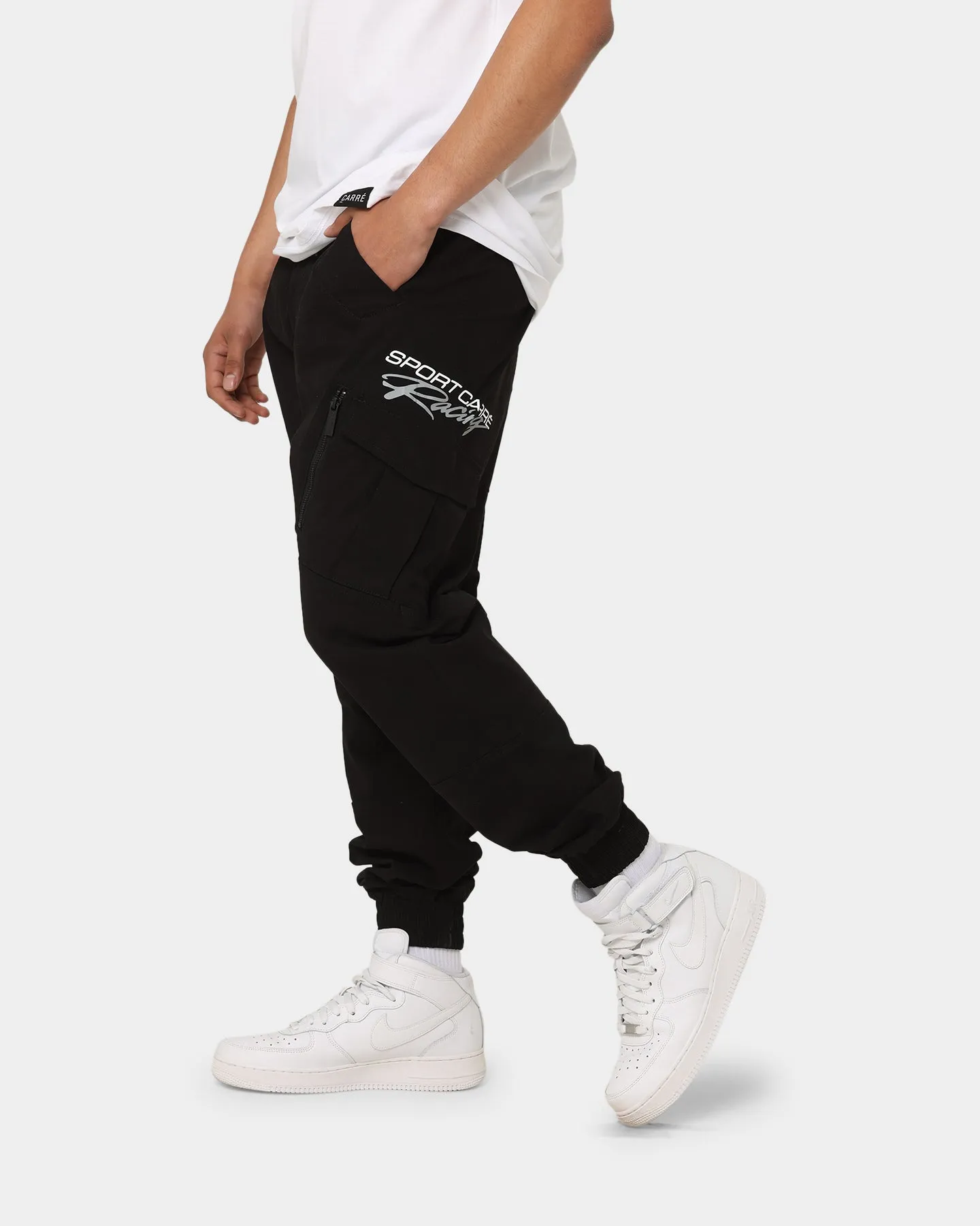 Carre Automobile Evo Cargo Joggers Black