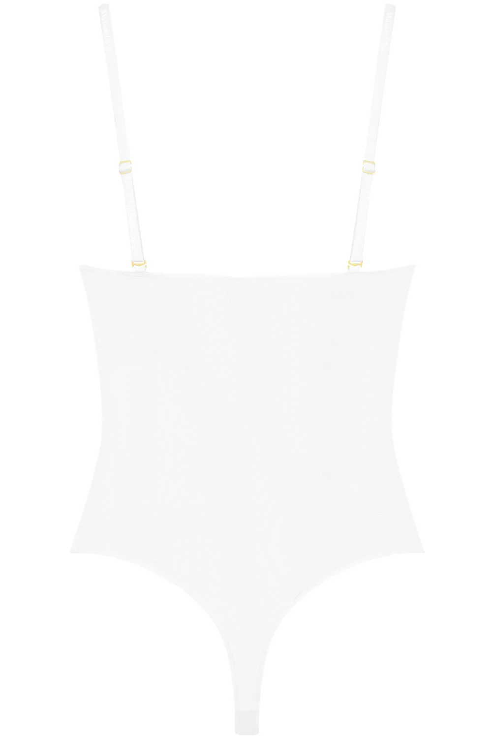 Corps à Corps Thong Bodysuit White