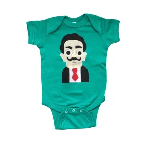 Dali Infant Bodysuit - Kelly Green