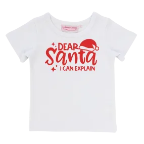 Dear Santa - Unisex Tee - Vinyl - Custom