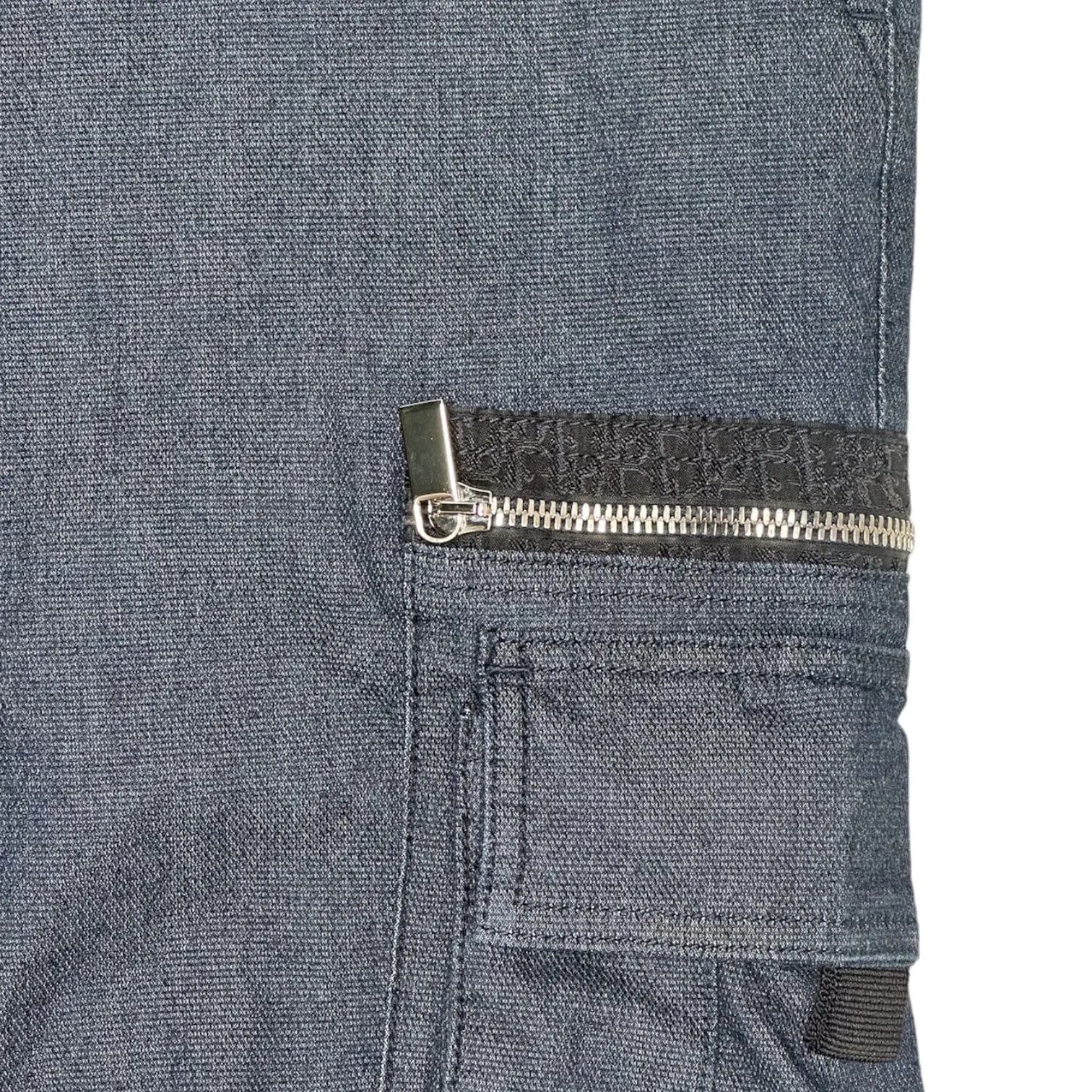 Dior Denim Cargo Pants Indigo Pre-Owned