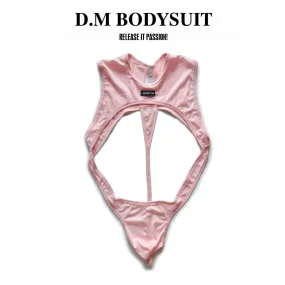 D.M Sexy Siamese Bodysuit Letters