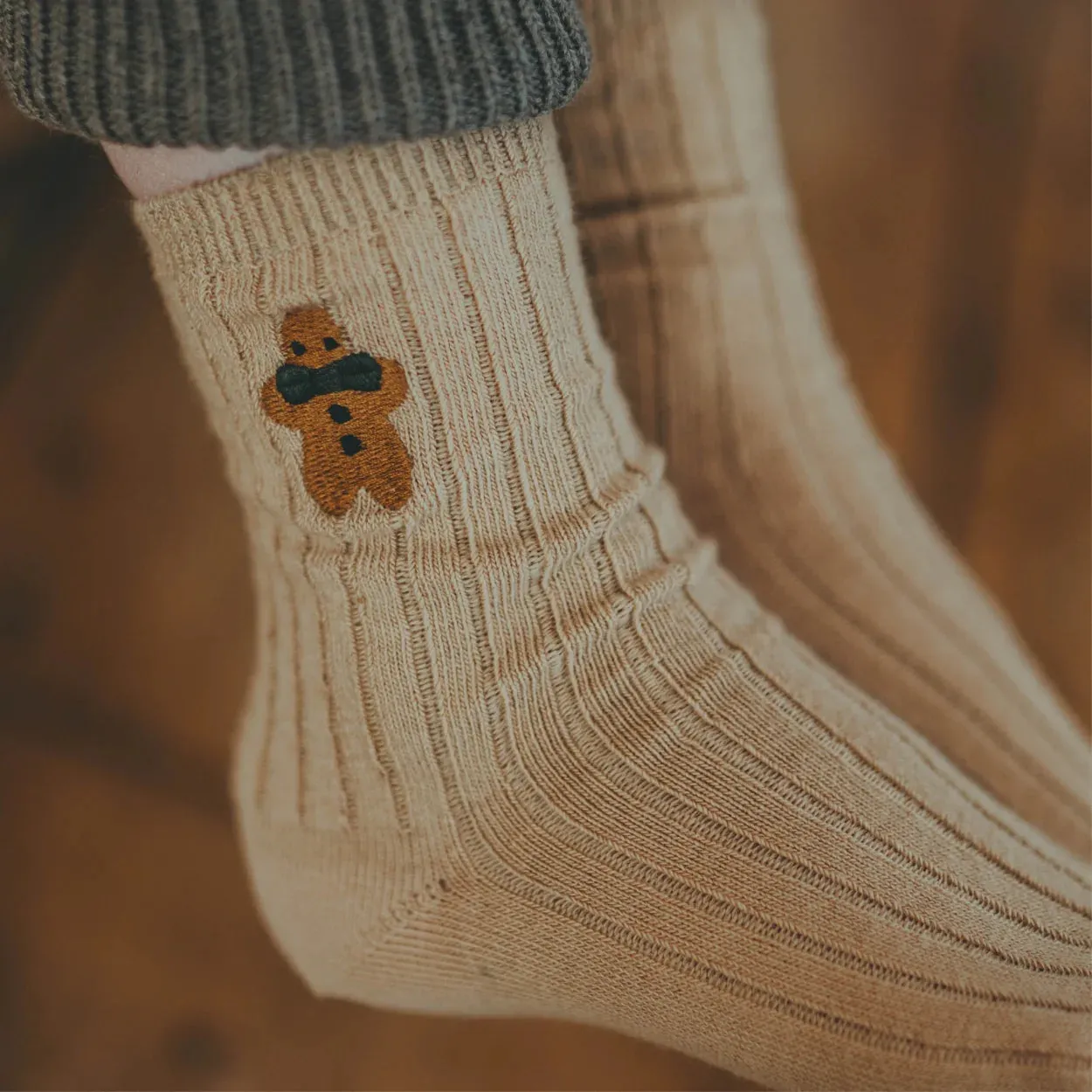 Donsje Lala Socks | Gingerbread | Biscuit