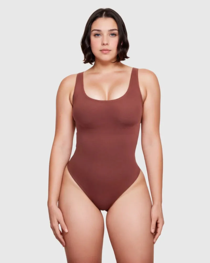 Eco Wide Strap Snatched Bodysuit by Revenge Body