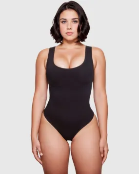 Eco Wide Strap Snatched Bodysuit by Revenge Body