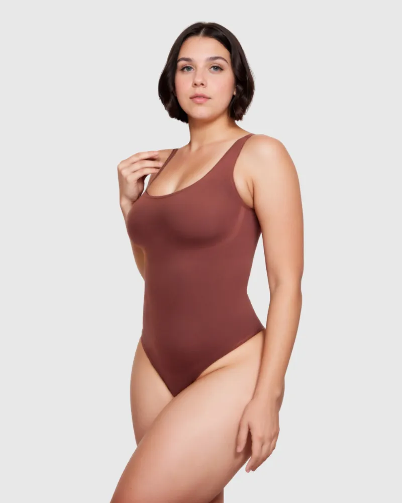 Eco Wide Strap Snatched Bodysuit by Revenge Body