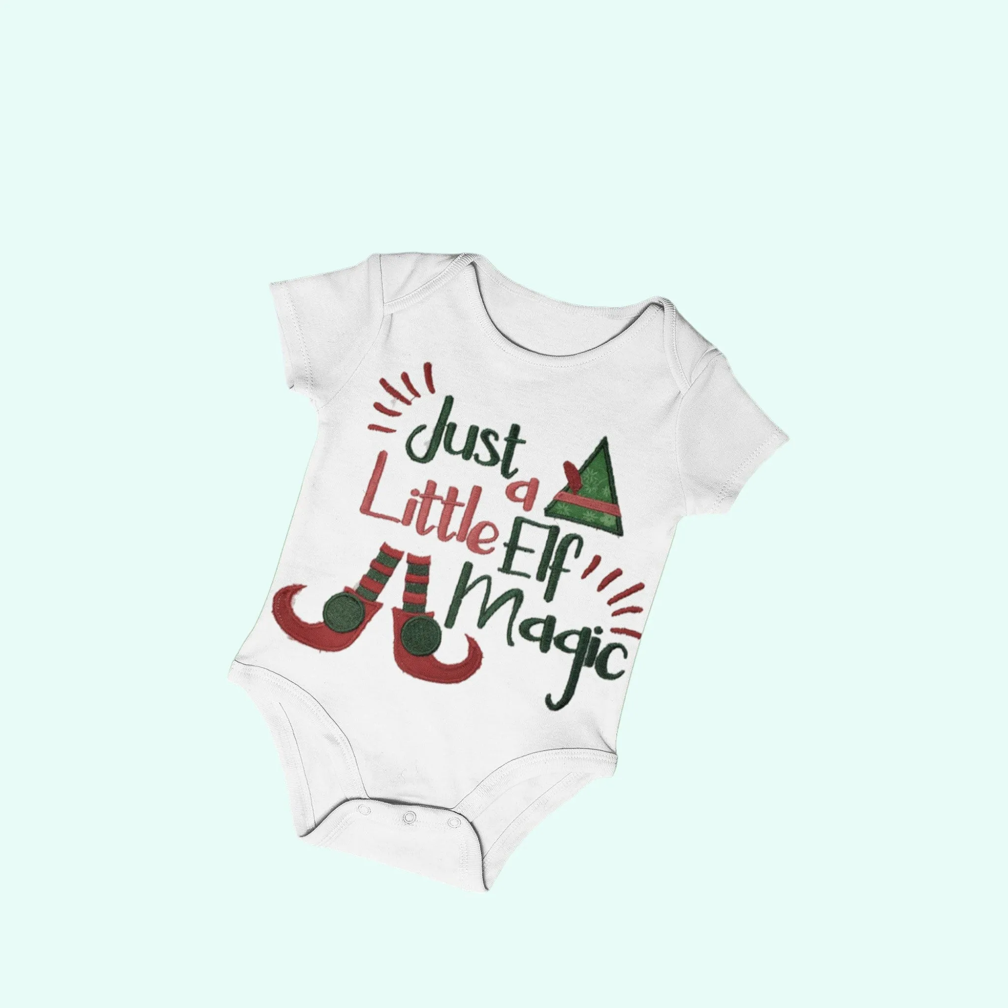 Elf Onesie|  Baby First Christmas |  Elf  Onesie  |  Baby Onesie | Baby Clothes | Newborn Christmas