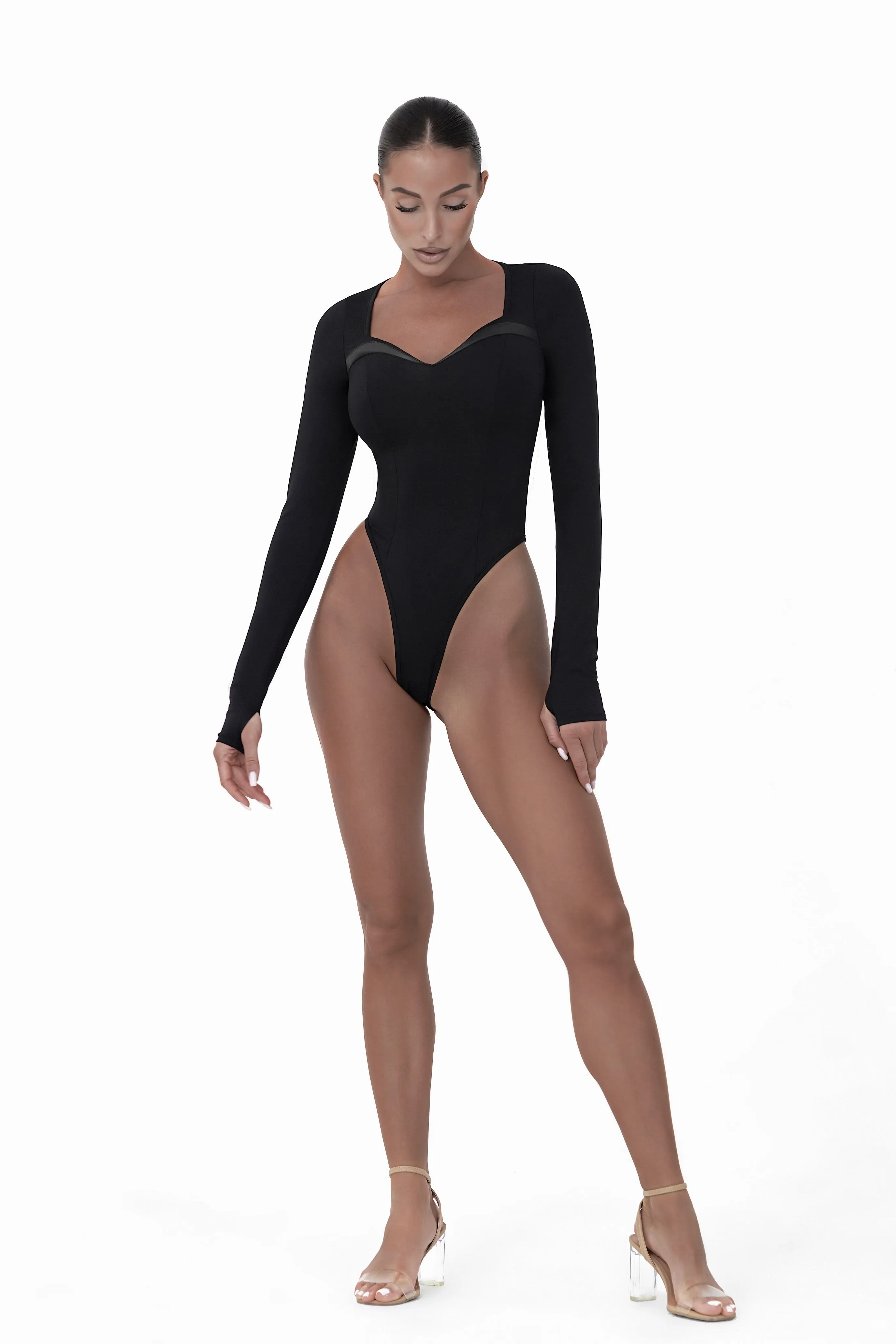 Emerge Bodysuit - Midnight Noir