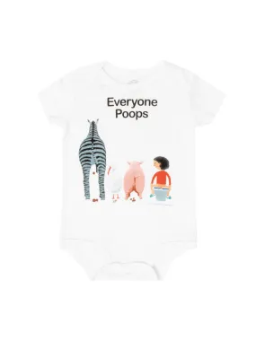 Everyone Poops baby bodysuit