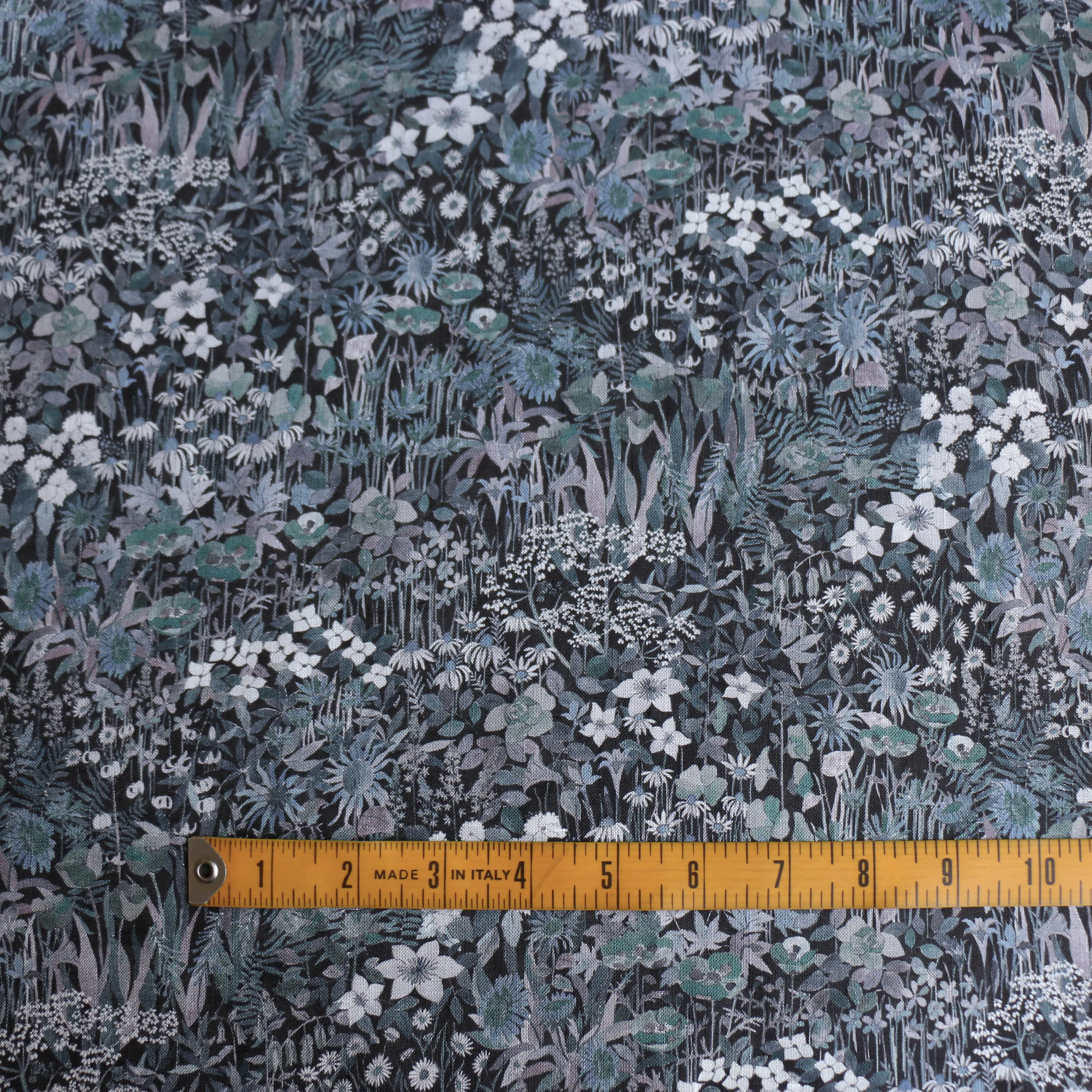 Faria Flower Grey - Liberty Sycamore Linen