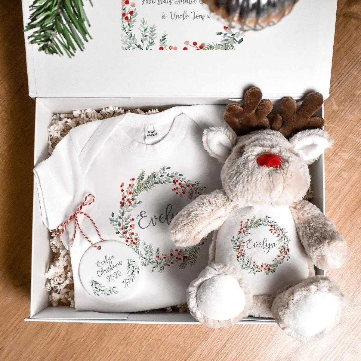 First Christmas Baby Gift Box Personalised