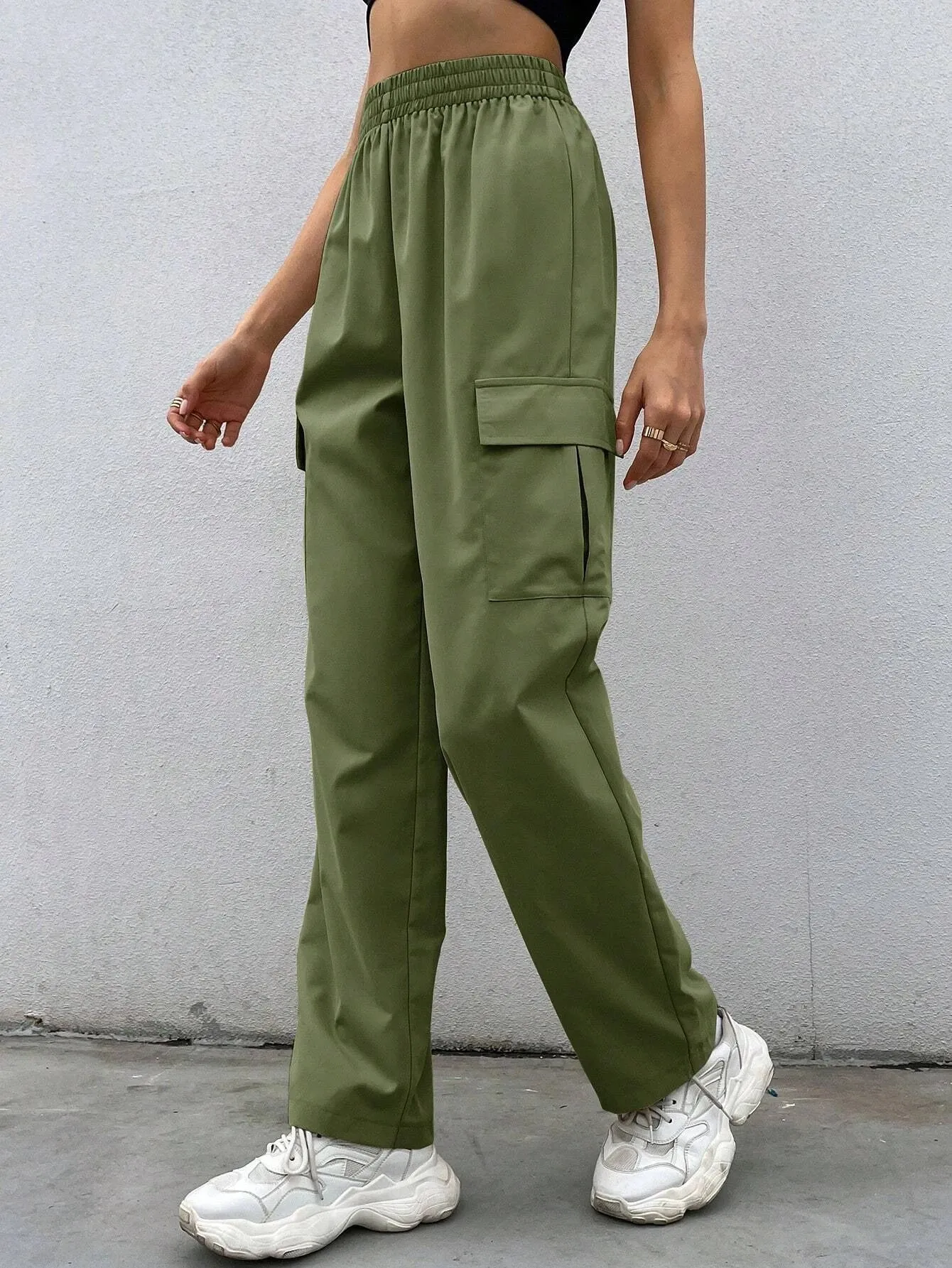 Flap Pocketed Companion Cargo Pants