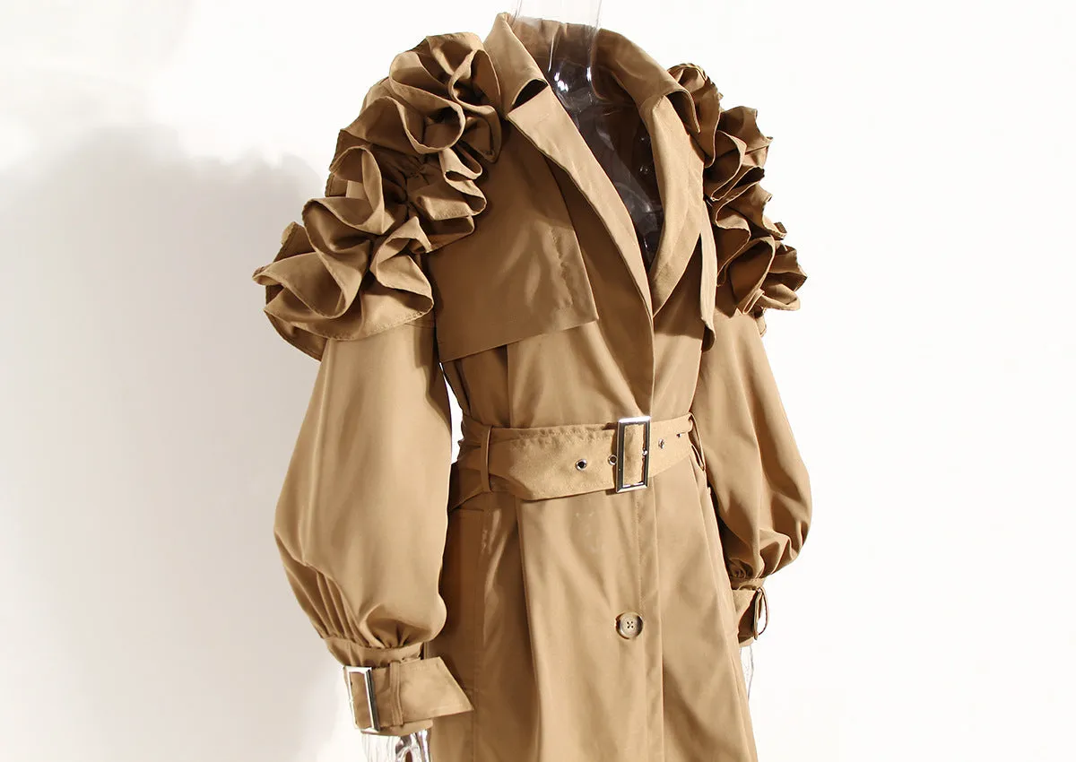 Frenchie Trench Coat