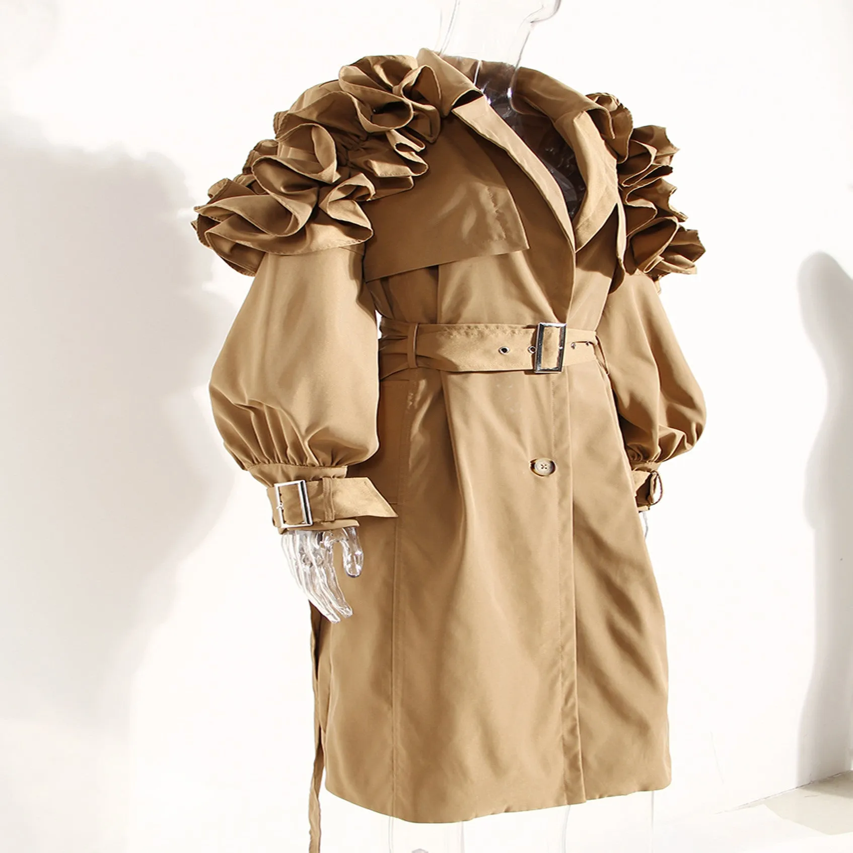 Frenchie Trench Coat