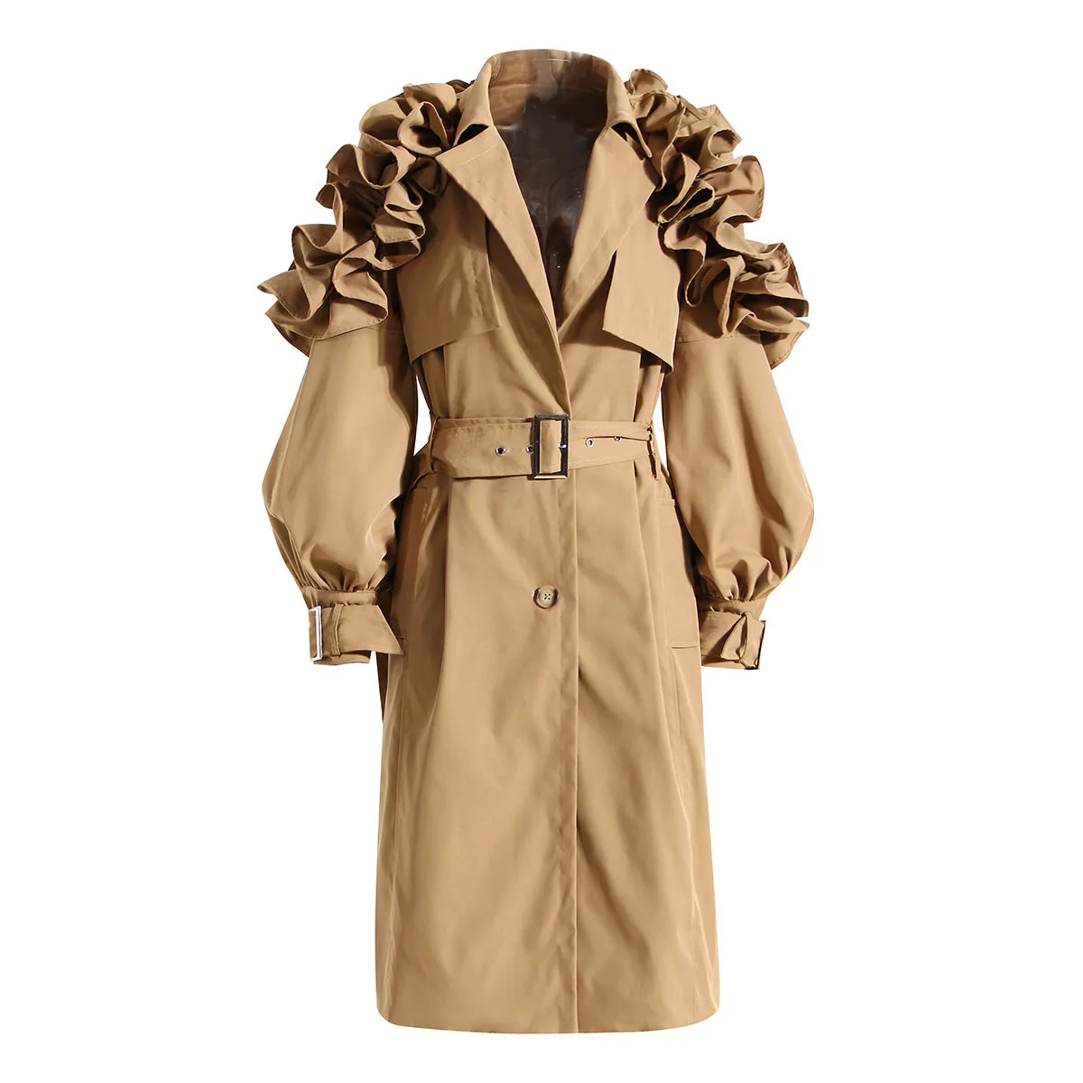 Frenchie Trench Coat