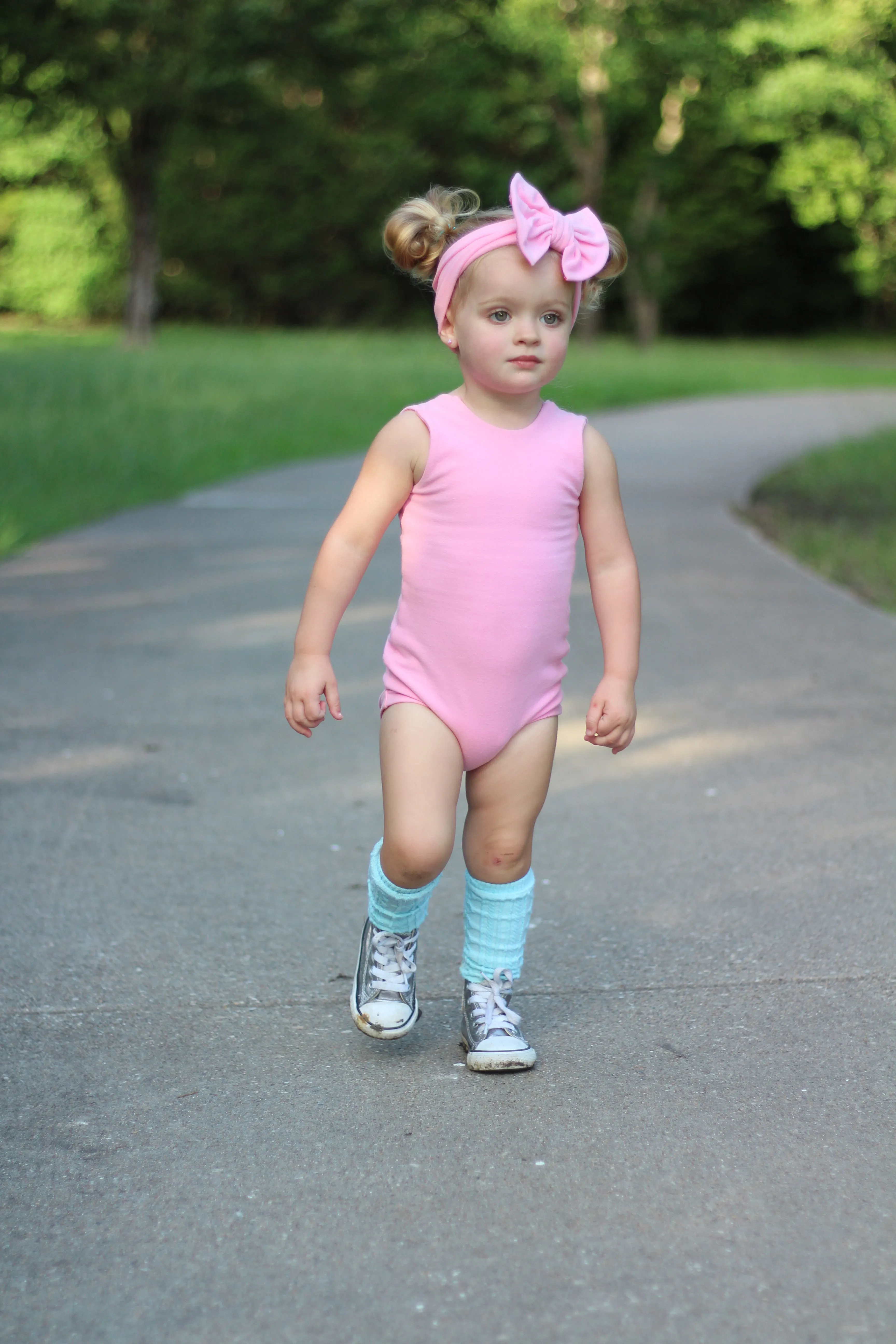 Girl’s White Leotard