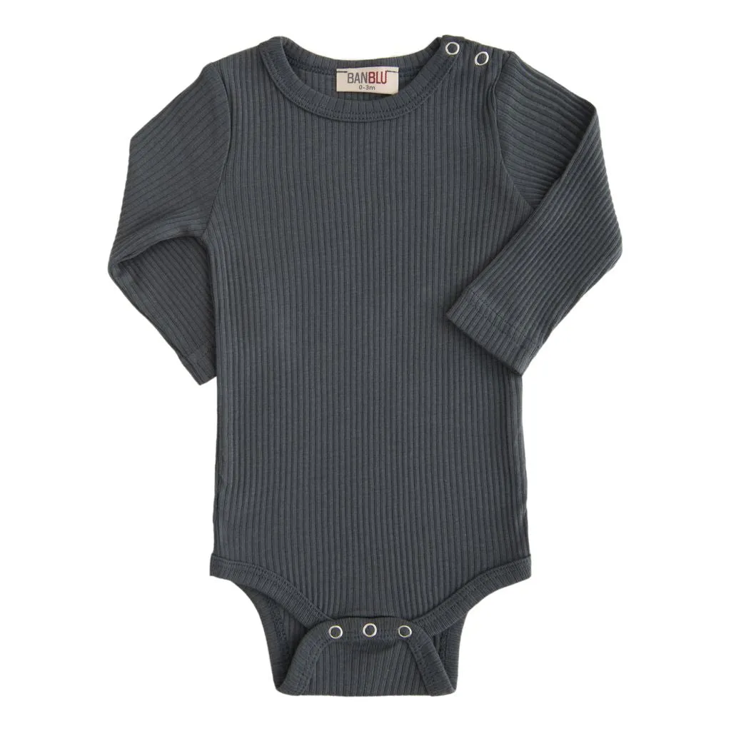 Green Sea Moss Long Sleeved Modal Bodysuit