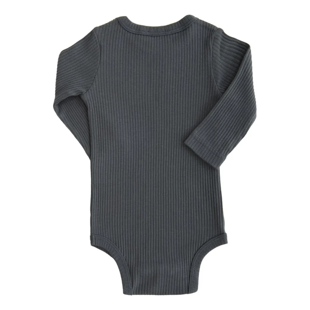 Green Sea Moss Long Sleeved Modal Bodysuit