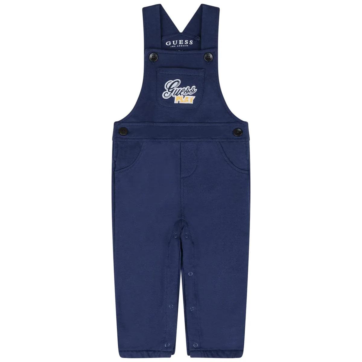 Guess Baby Boys Set - Cotton Bodysuit & Dungarees Set