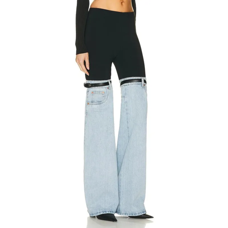 High Waist All-Match Straight pants