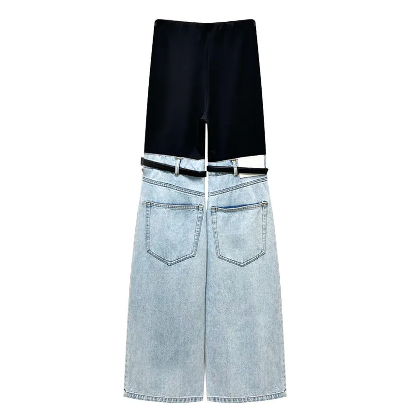 High Waist All-Match Straight pants