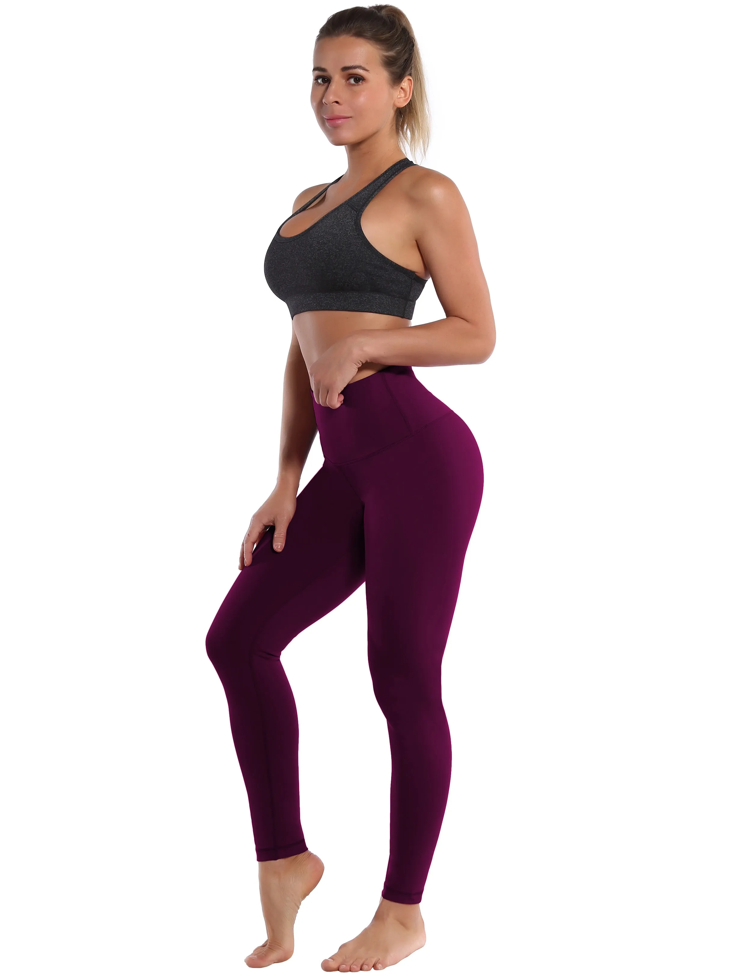 High Waist Gym Pants grapevine_Gym