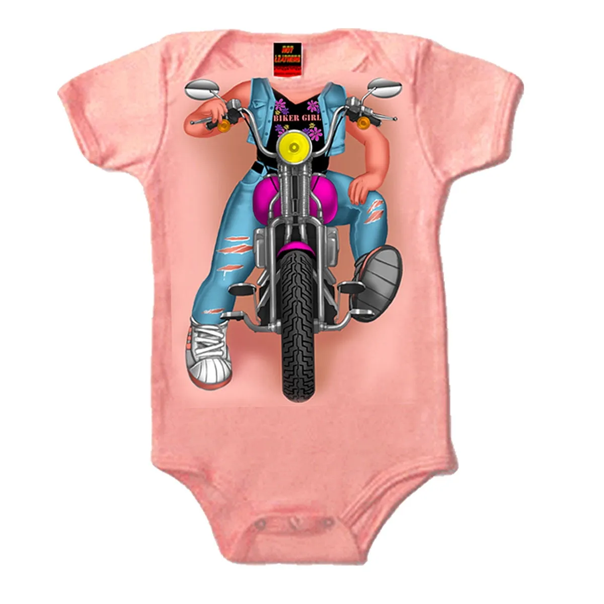 Hot Leathers GYS1020 Headless Girl Biker Bodysuit